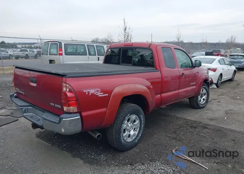 2005 Toyota Tacoma Base V6 from USA, damaged, VIN 5TEUU42N05Z084026